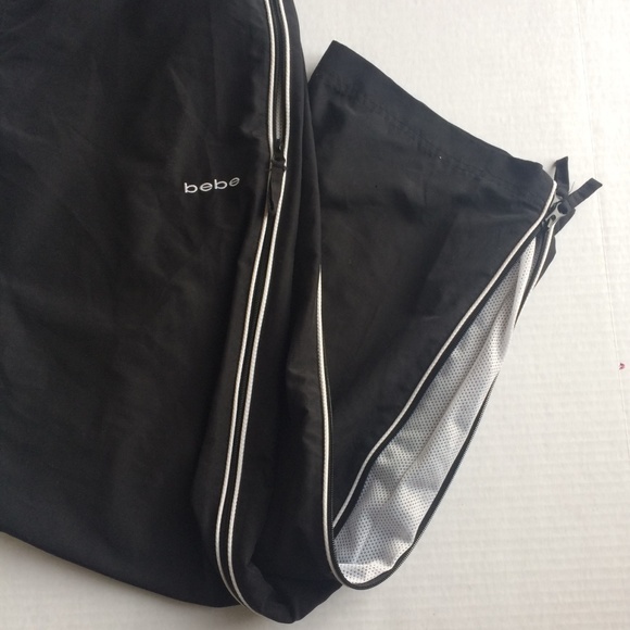 Bebe Workout Pants with Side Zippers - Picture 3 of 4